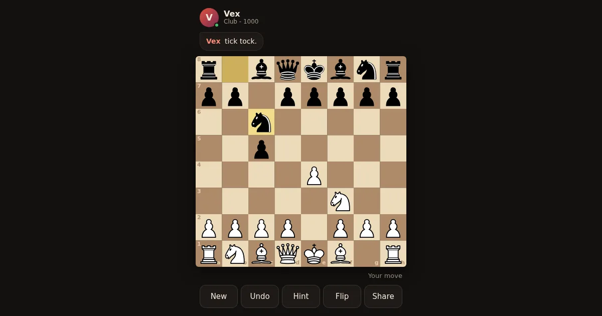 Chess vs Vex